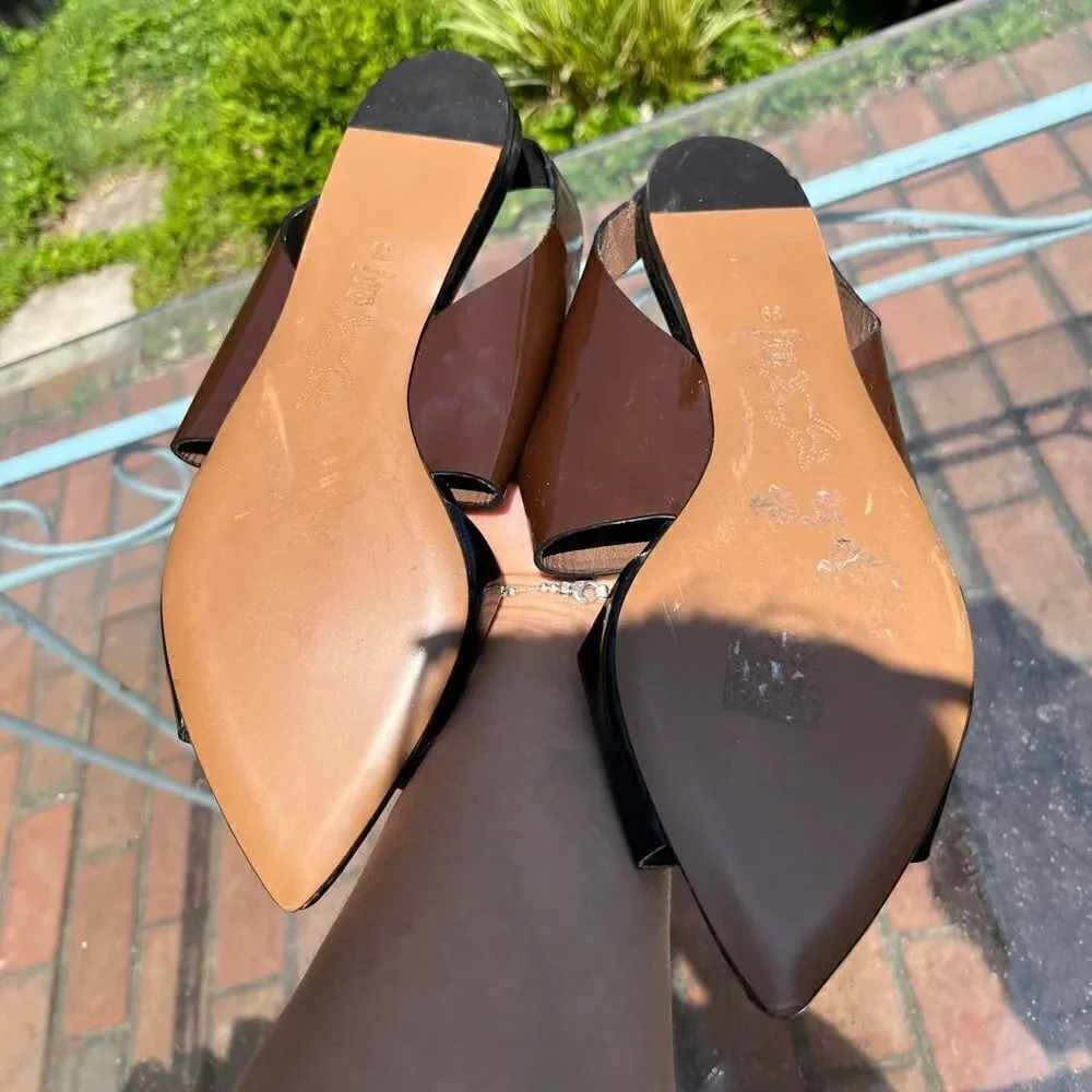 Marni Open Toe Slingback Shoes - Picture 2 of 4